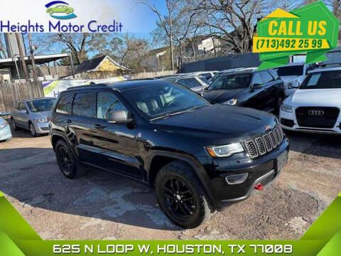2017 Jeep Grand Cherokee for sale at Heights Motor Credit in Houston TX