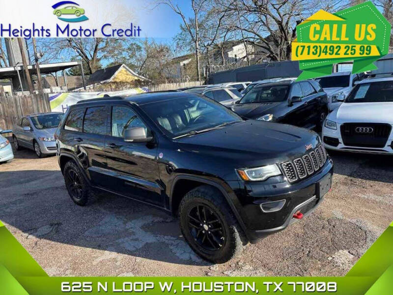 2017 Jeep Grand Cherokee for sale at Heights Motor Credit in Houston TX