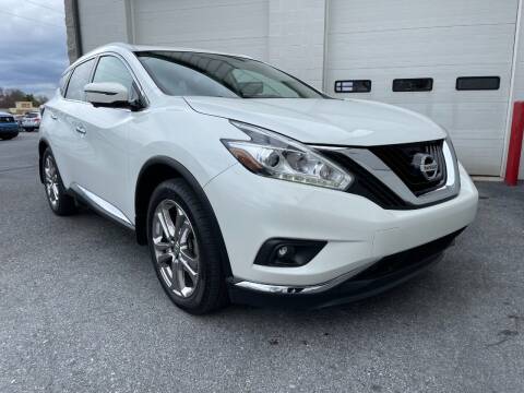 2016 Nissan Murano for sale at Zimmerman's Automotive in Mechanicsburg PA