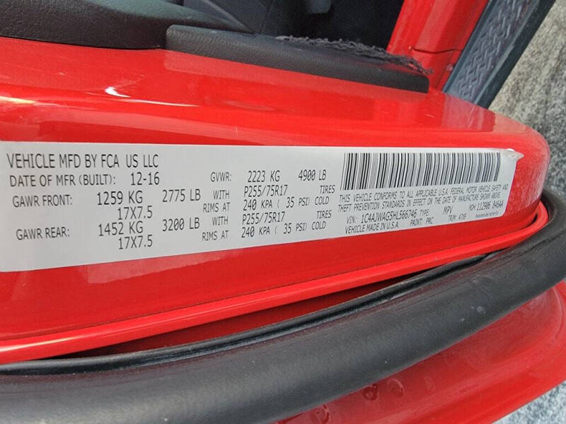 2017 Jeep Wrangler Sport