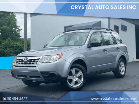 2013 Subaru Forester for sale at Crystal Auto Sales Inc in Nashville TN