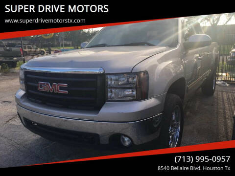 2007 GMC Sierra 1500 for sale at SUPER DRIVE MOTORS in Houston TX