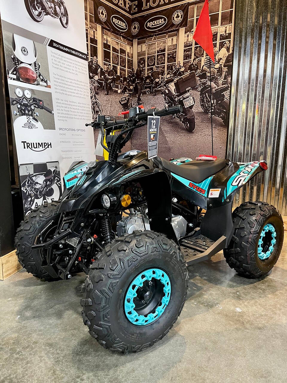 2024 SYXMOTO  PRO SERIES ATV SY125 for sale at TEXAS MOTORS POWERSPORT in ORLANDO, FL