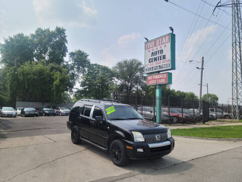 2006 Mercury Mountaineer for sale at Five Star Auto Center in Detroit MI