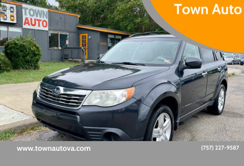 2010 Subaru Forester for sale at Town Auto in Chesapeake VA