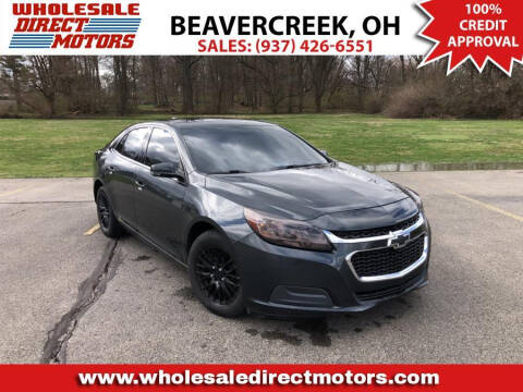 2015 Chevrolet Malibu for sale at WHOLESALE DIRECT MOTORS in Beavercreek OH
