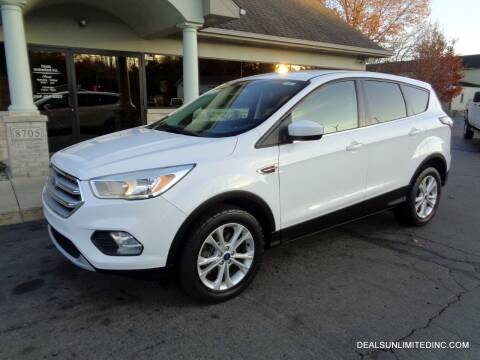 2017 Ford Escape for sale at DEALS UNLIMITED INC in Portage MI
