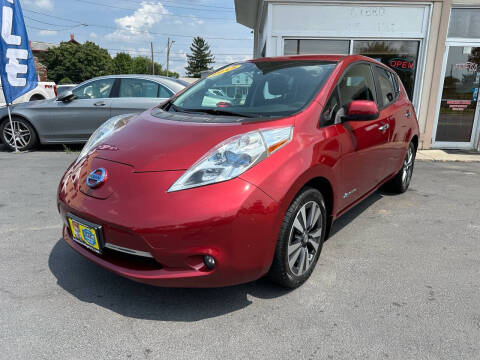 2015 Nissan LEAF for sale at ADAM AUTO AGENCY in Rensselaer NY