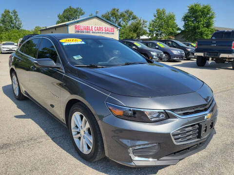 2016 Chevrolet Malibu for sale at Reliable Cars Sales Inc. in Michigan City IN
