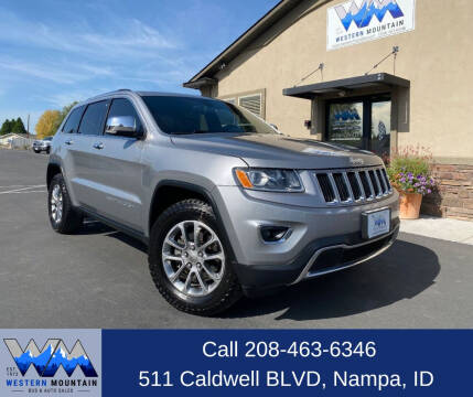 2014 Jeep Grand Cherokee for sale at Western Mountain Bus & Auto Sales in Nampa ID