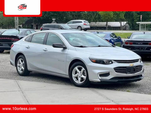 2018 Chevrolet Malibu for sale at J T Auto Group - 10orless.com in Raleigh NC
