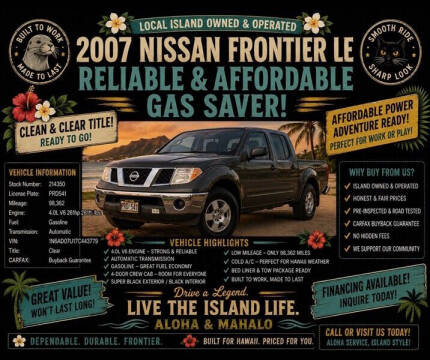 2007 Nissan Frontier LE