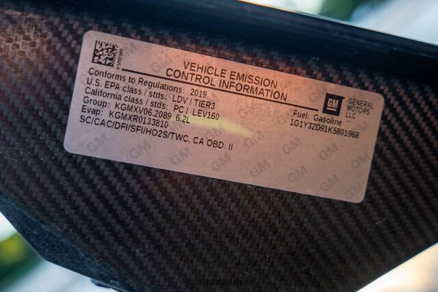 2019 Chevrolet Corvette ZR1