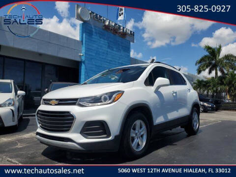 2017 Chevrolet Trax for sale at Tech Auto Sales in Hialeah FL
