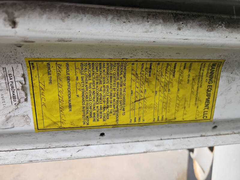 2009 Ford F-750 Super Duty