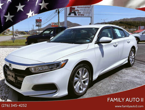 2020 Honda Accord for sale at FAMILY AUTO II in Pounding Mill VA