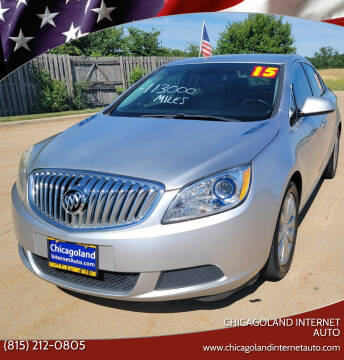 2015 Buick Verano for sale at Chicagoland Internet Auto - 410 N Vine St New Lenox IL, 60451 in New Lenox IL