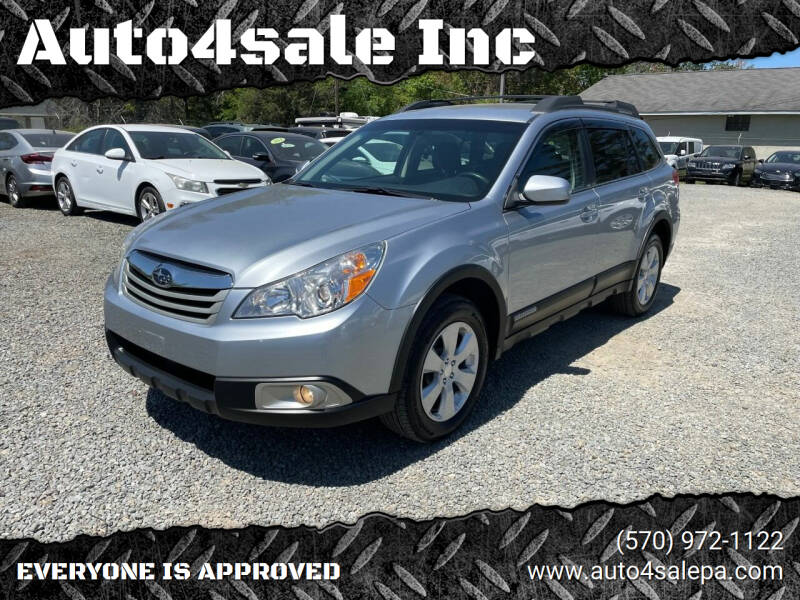 2012 Subaru Outback for sale at Auto4sale Inc in Mount Pocono PA