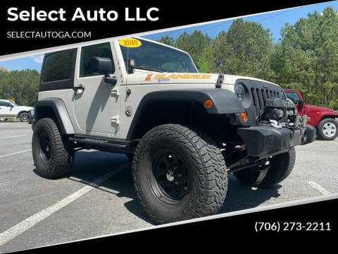 2010 Jeep Wrangler for sale at Select Auto LLC in Ellijay GA