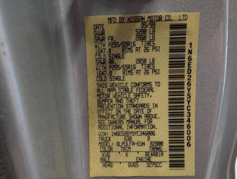 2000 Nissan Frontier