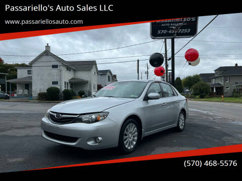 2010 Subaru Impreza for sale at Passariello's Auto Sales LLC in Old Forge PA