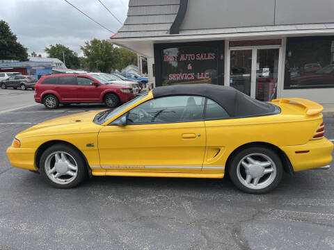 1995 Ford Mustang for sale at Best Auto Sales & Service in Van Wert OH