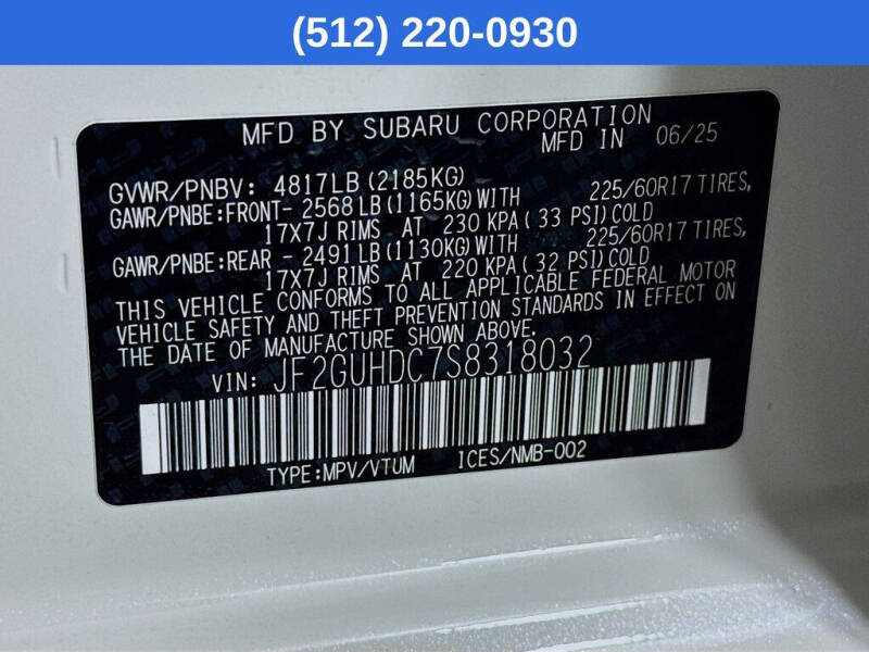 2025 Subaru Crosstrek Premium