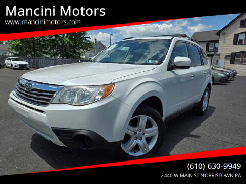 2010 Subaru Forester for sale at Mancini Motors in Norristown PA