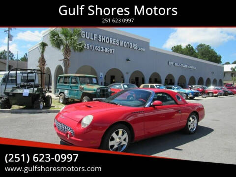 2002 Ford Thunderbird for sale at Gulf Shores Motors in Gulf Shores AL