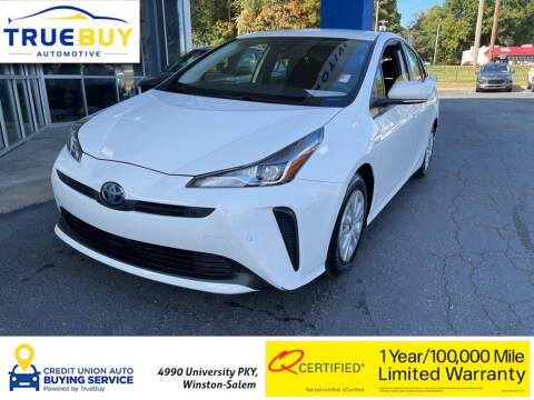 2021 Toyota Prius for sale at Credit Union Auto Buying Service in Winston Salem NC