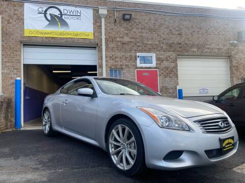 2009 Infiniti G37 Coupe for sale at Godwin Motors INC in Silver Spring MD