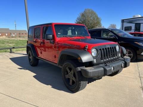 2017 Jeep Wrangler Unlimited for sale at Clay Maxey Fort Smith in Fort Smith AR