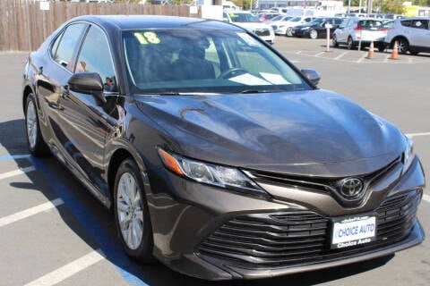 2018 Toyota Camry for sale at Choice Auto & Truck in Sacramento CA