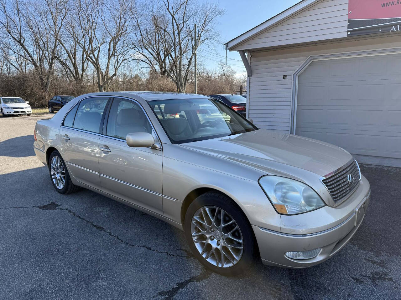 Gold 2002 Lexus LS 430 Base 4dr Sedan 1
