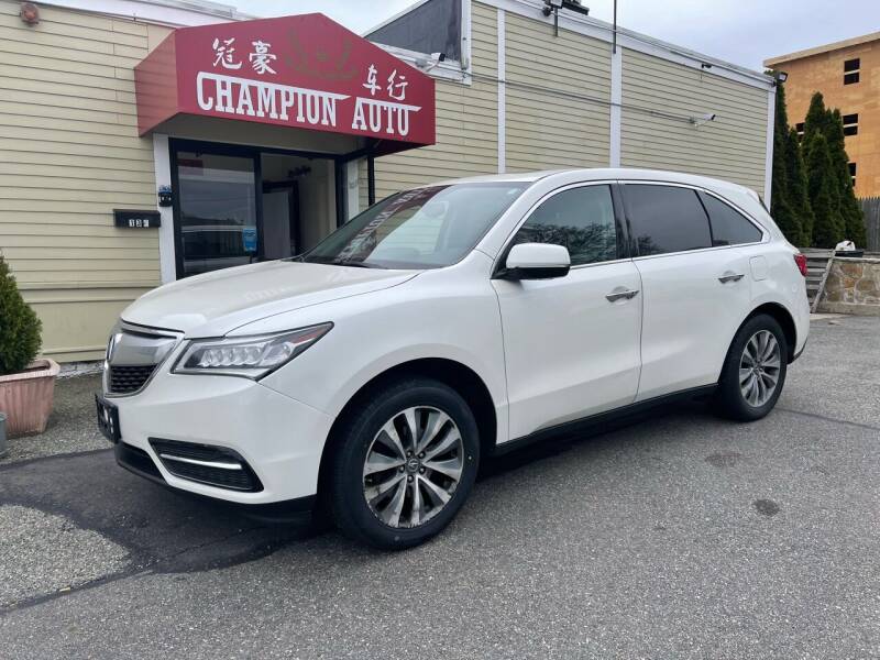 2014 Acura MDX for sale at Champion Auto LLC in Quincy MA