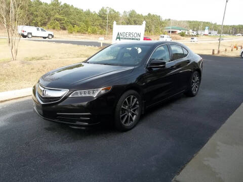 2016 Acura TLX for sale at Anderson Wholesale Auto in Warrenville SC