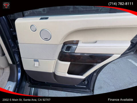 2016 Land Rover Range Rover Supercharged LWB