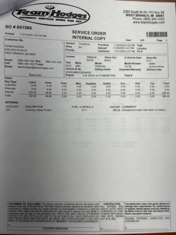 2016 GMC Terrain SLE-1