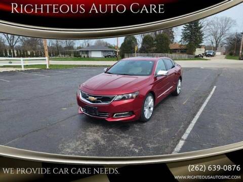 2018 Chevrolet Impala for sale at Righteous Auto Care in Racine WI