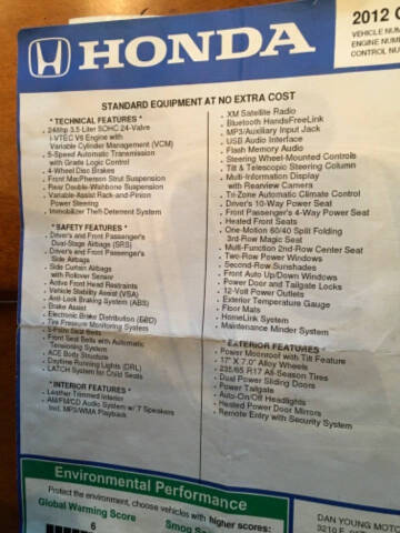 2012 Honda Odyssey EX-L