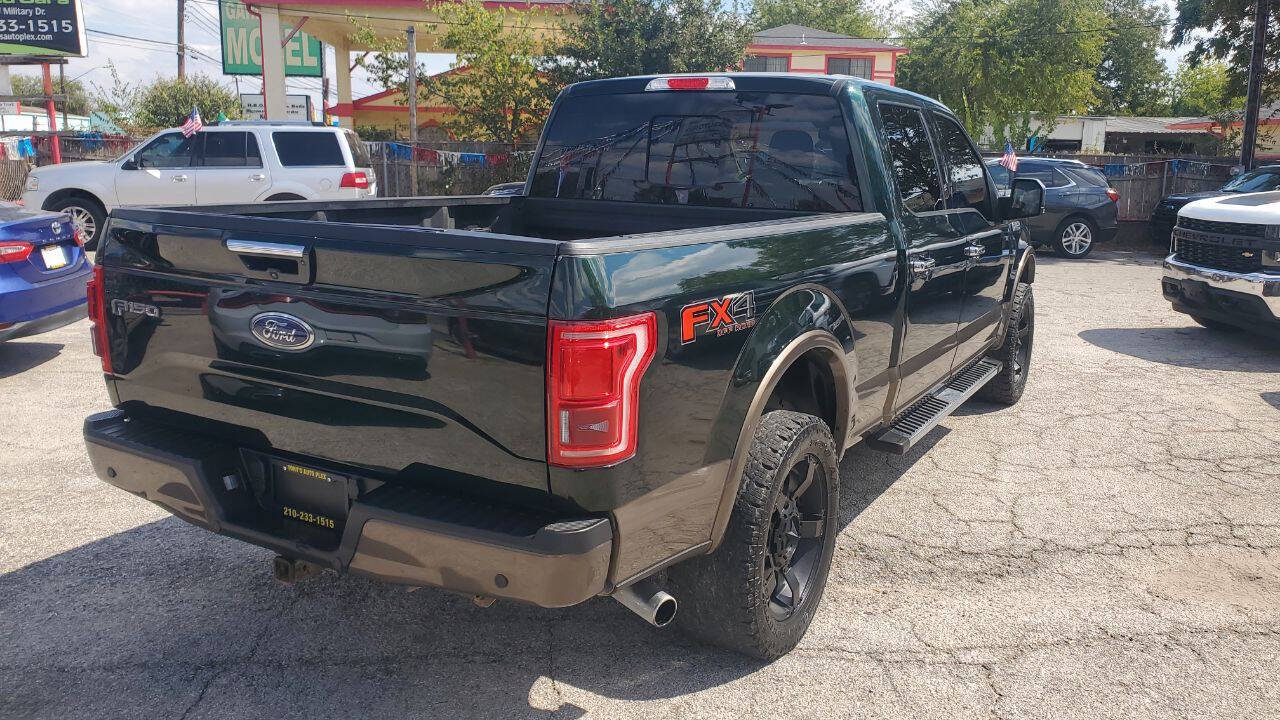 Used Car 2016 Ford F-150  Lariat 4x4 4dr Supercrew 6.5 Ft. Sb For Sale Under $25,000 In San Antonio, Texas