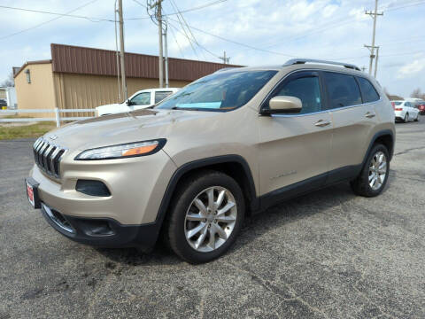 2014 Jeep Cherokee for sale at Towell & Sons Auto Sales in Manila AR