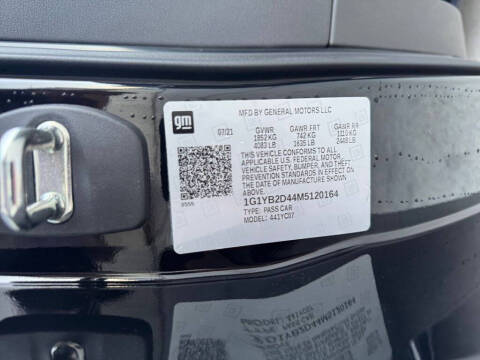 2021 Chevrolet Corvette Stingray