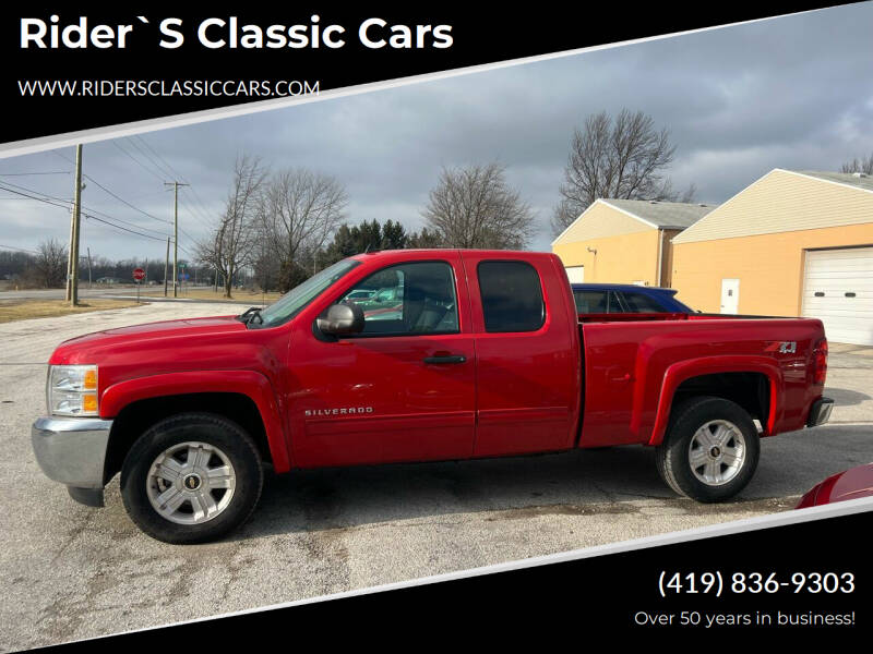 2013 Chevrolet Silverado 1500 for sale at Rider`s Classic Cars in Millbury OH