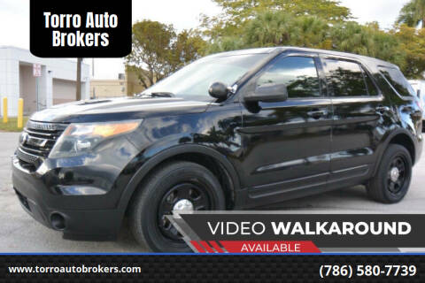 2015 Ford Explorer for sale at Torro Auto Brokers in Miami FL