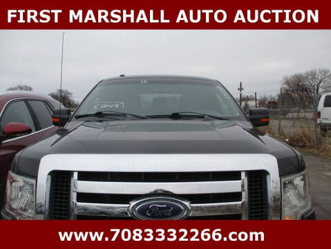 2012 Ford F-150 for sale at First Marshall Auto Auction in Harvey IL