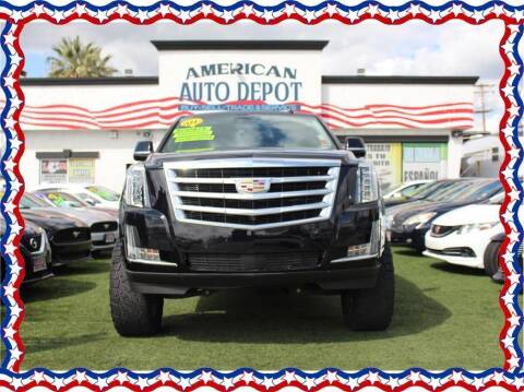 2017 Cadillac Escalade for sale at MERCED AUTO WORLD in Merced CA