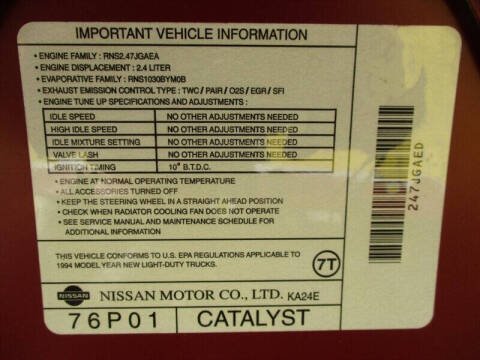 1994 Nissan Truck XE