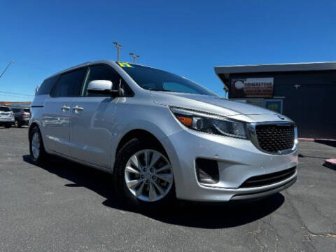2017 Kia Sedona for sale at Cornerstone Auto Sales in Tucson AZ