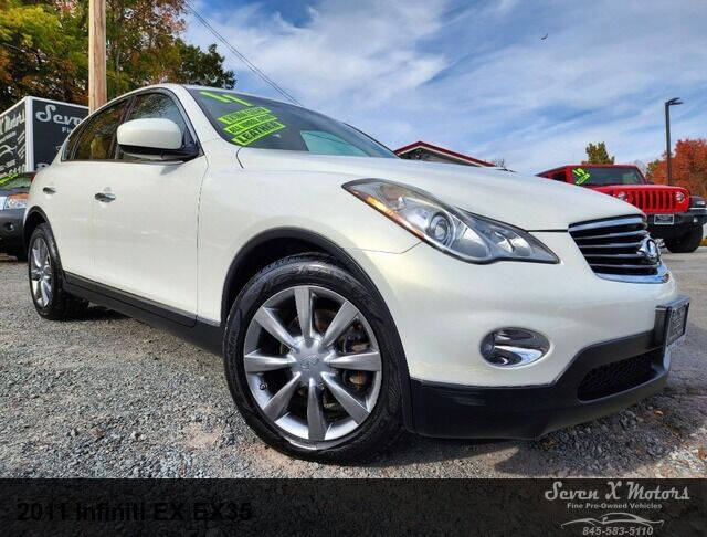 2011 Infiniti EX35 for sale at Seven X Motors inc. in Mongaup Valley NY